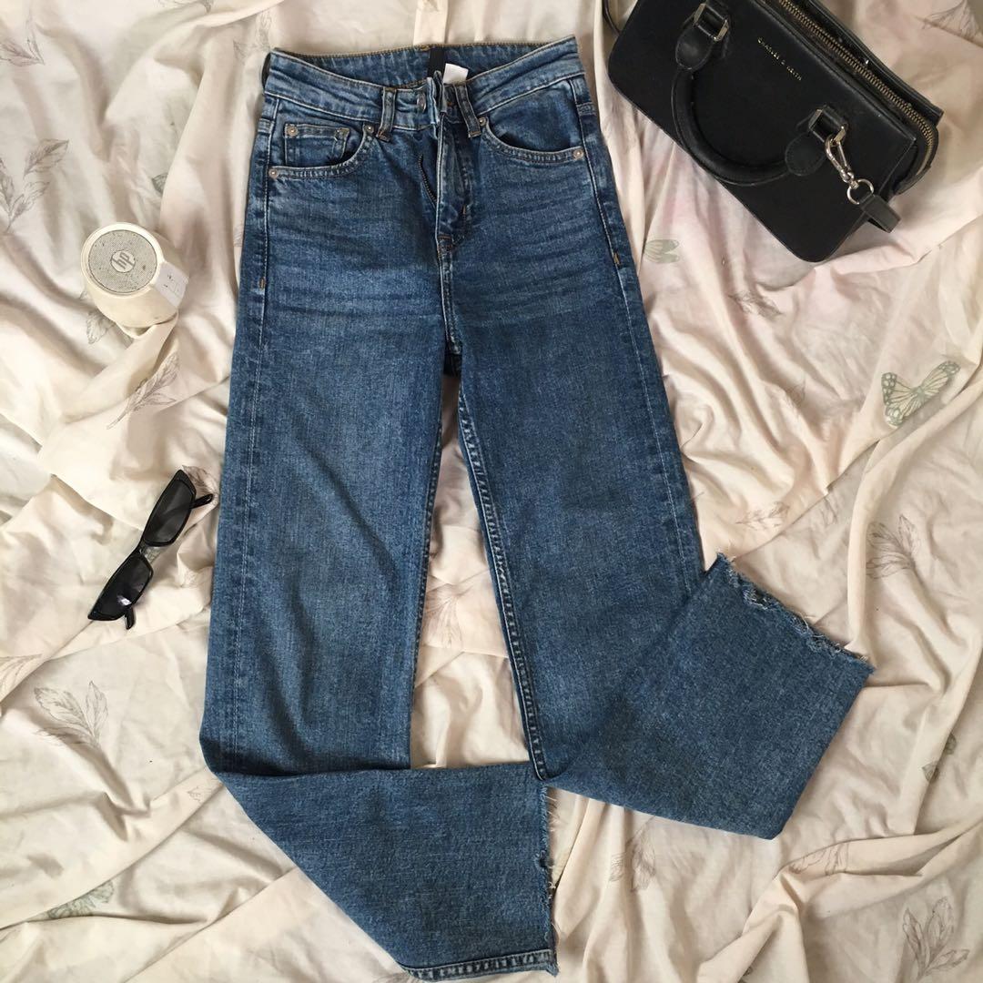 h&m mom jeans shorts