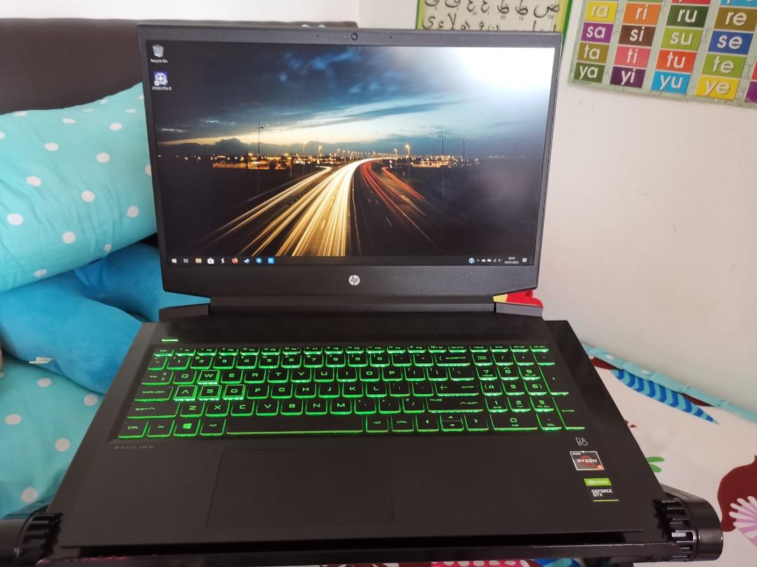 Hp Pavilion Gaming 15 Ryzen 5 3550h Gtx 1050 Ssd 512 Gb Elektronik Komputer Laptop Di Carousell