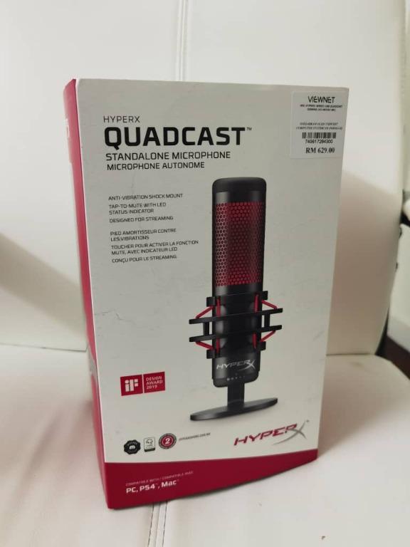 Kingston Hyperx Quadcast Standalone Microphone