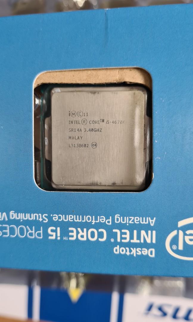 I5 4670k Electronics Computer Parts Accessories On Carousell