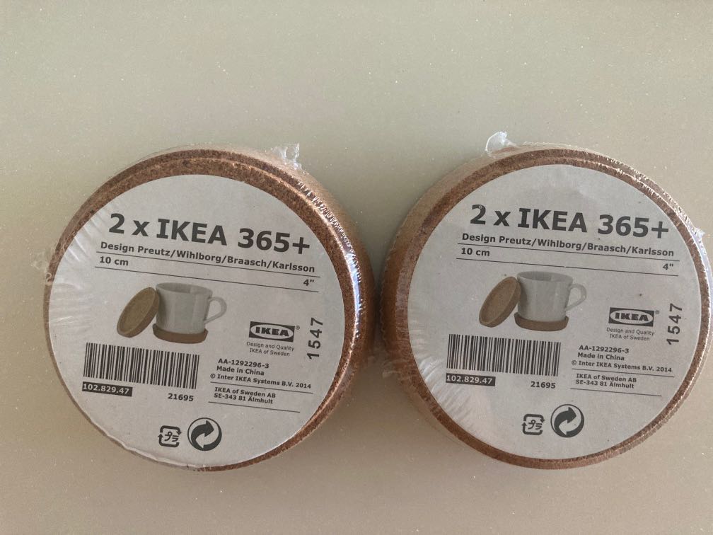 Ikea Coasters, Furniture & Home Living, Kitchenware & Tableware, Other
