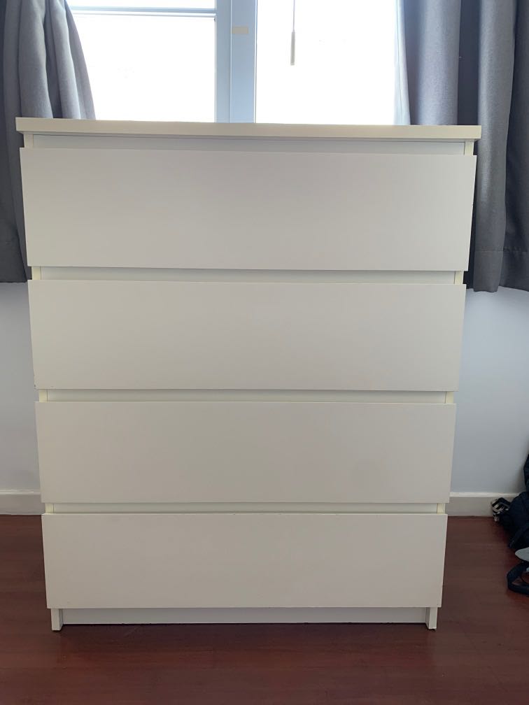 Ikea Malm drawers, Furniture & Home Living, Furniture, Tables & Sets on