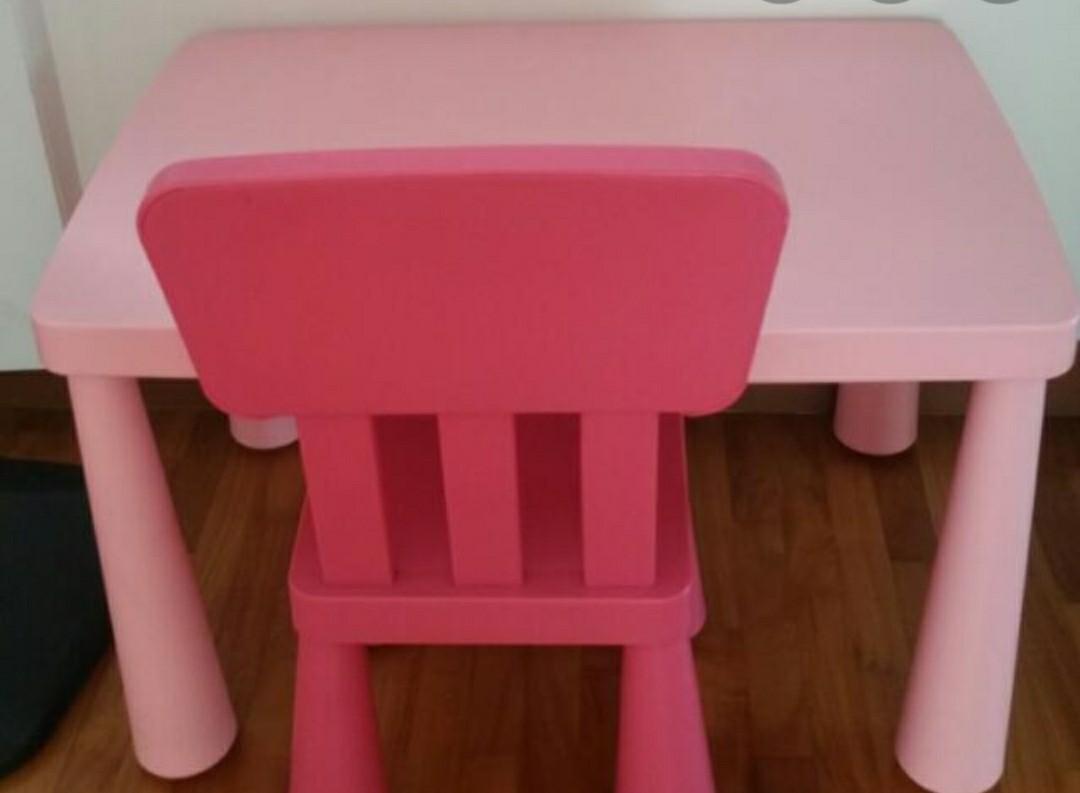 Ikea mammut pink tables Babies Kids Baby Nursery Kids
