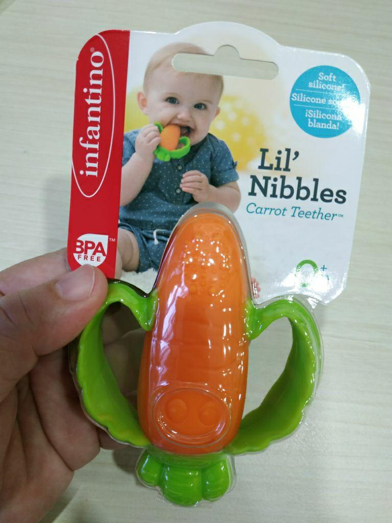 infantino carrot teether