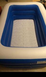 Inflatable pool ( many sizes, good reviews)