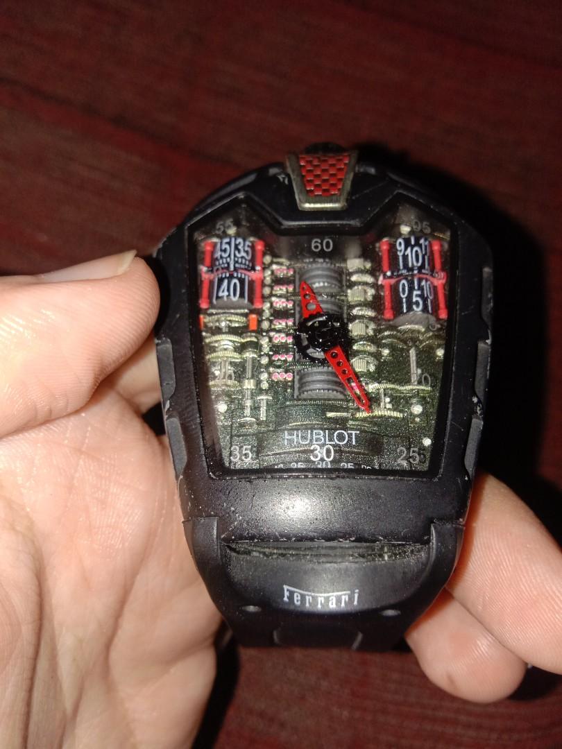 Jam tangan hotsell hublot f1 original