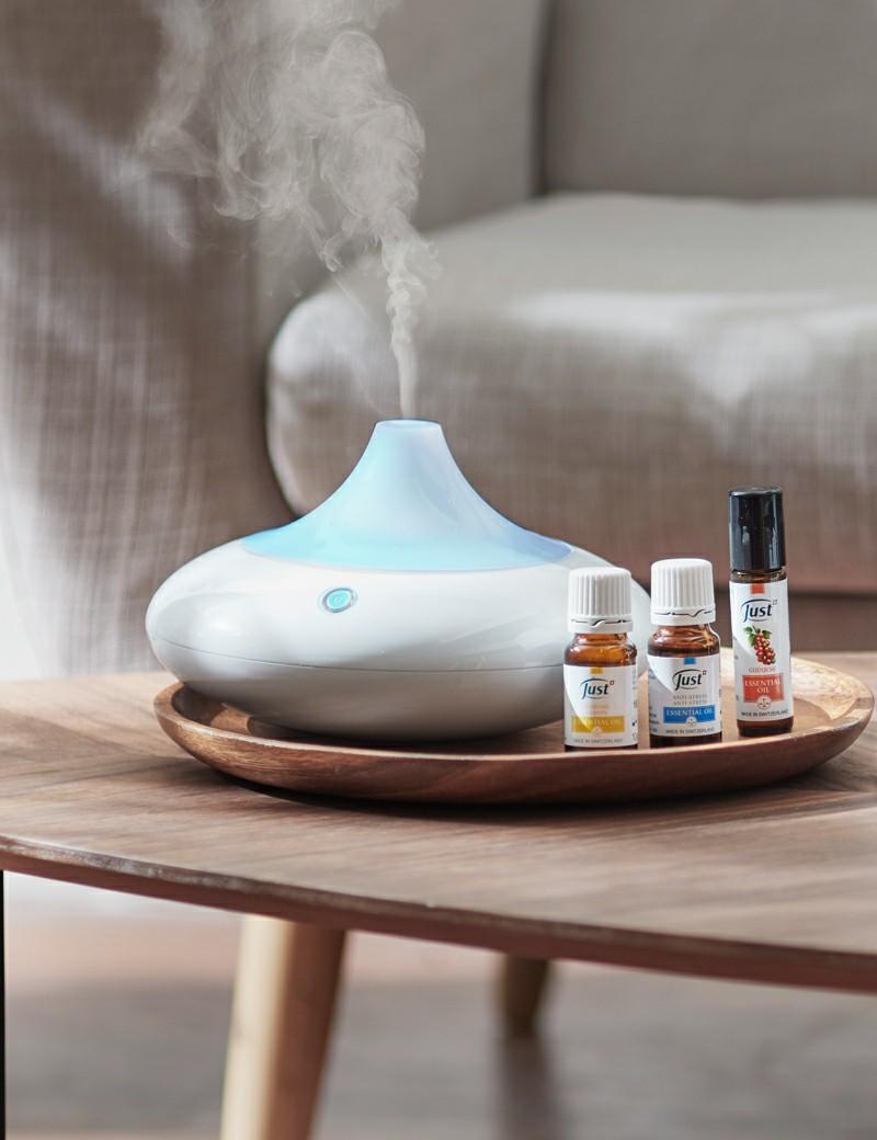 JUST Home Diffuser (Category: Home Fragrance) located in Singapore. Submitted by dvlim (Listing ID 1021824821, Image 1). Description: U/P $125 Brand new in a box Brand new car diffuser is also available at $40.
