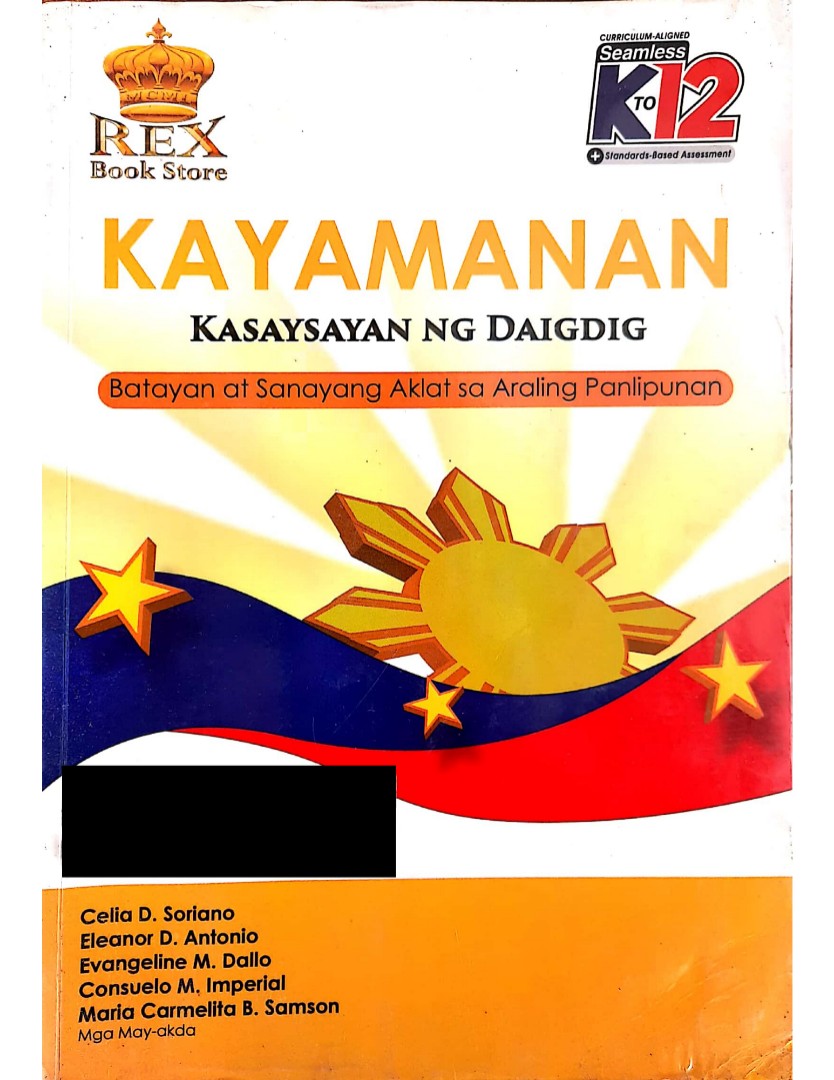 Kayamanan Kasaysayan Ng Daigdig Grade 8 Aralin Panlipunang Textbook Hobbies And Toys Books 6796