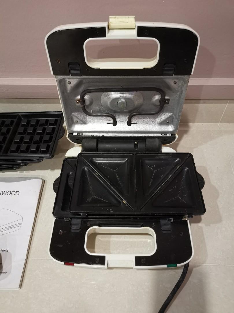 Kenwood Sandwich/Waffle Maker SM650, TV & Home Appliances, Kitchen Appliances, Ovens & Toasters