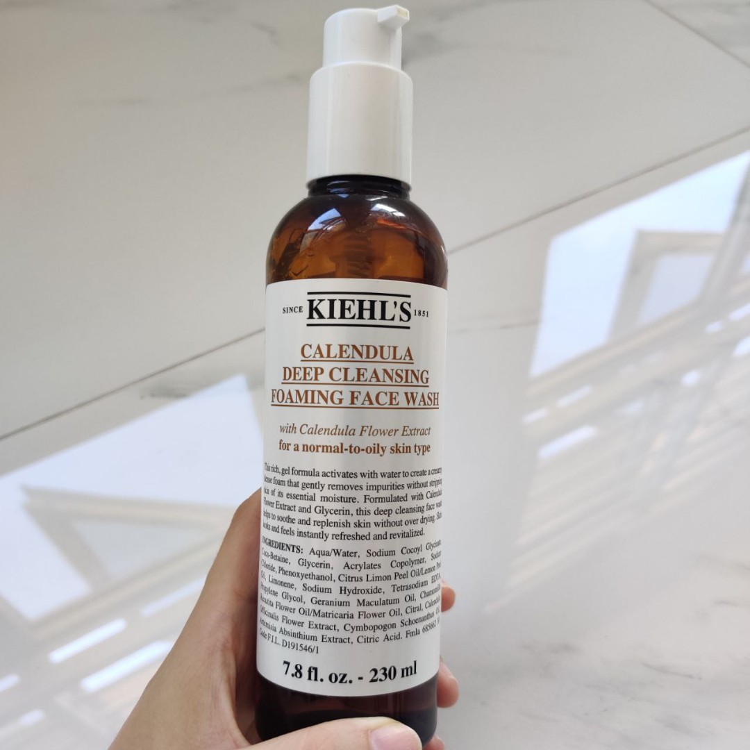 kiehl's deep cleansing foaming face wash