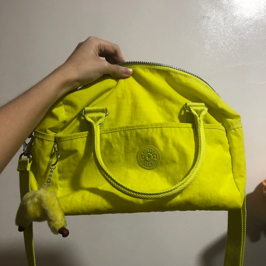 Yellow kipling bag outlet