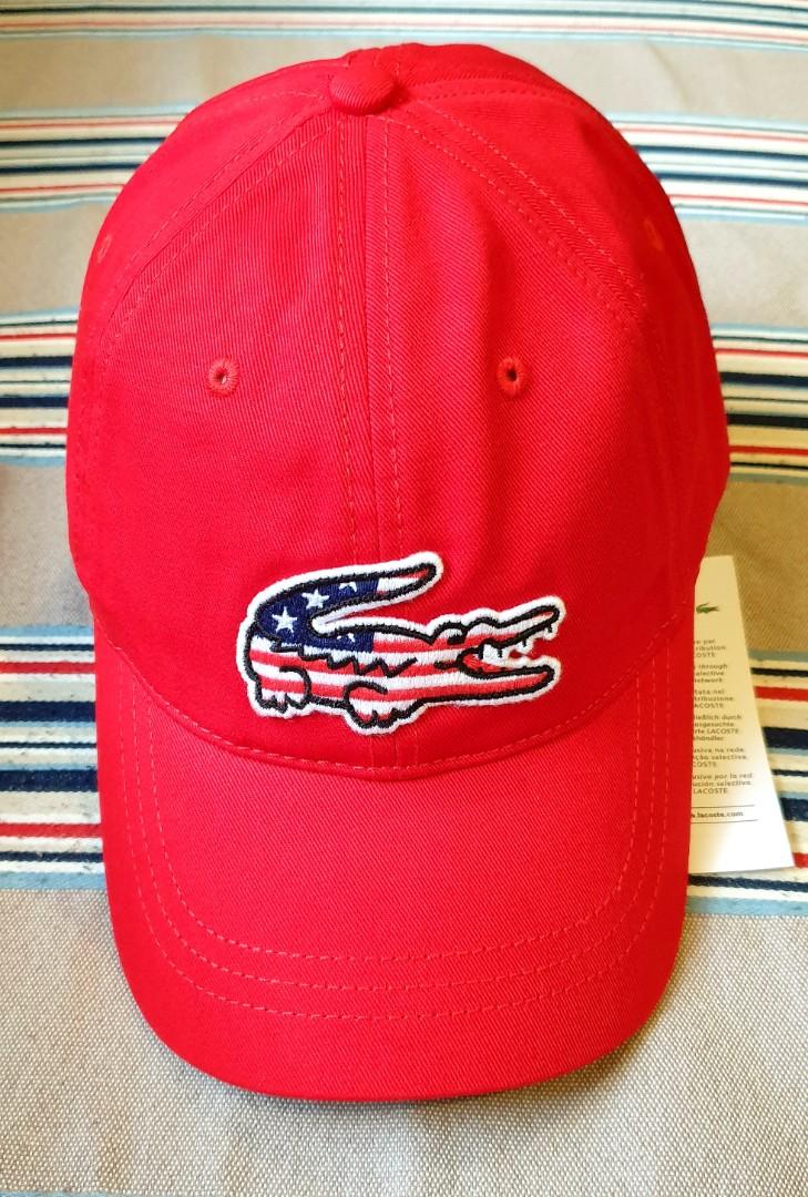 Lacoste american flag hat clearance