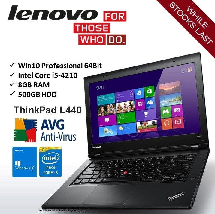 Lenovo Thinkpad L440 Intel Core I5 4 Gen 4200m 8gb 128gb Ssd Window 10 Professional 14 Laptop Notebook Refurbished Electronics Computers Laptops On Carousell