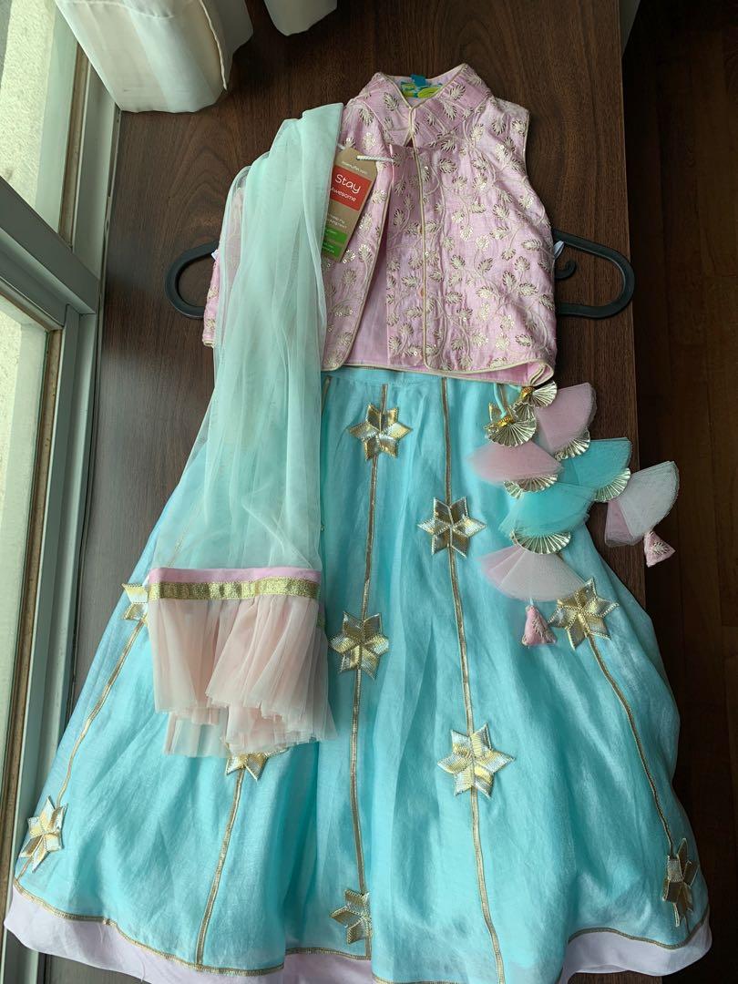 3 year baby for lehenga