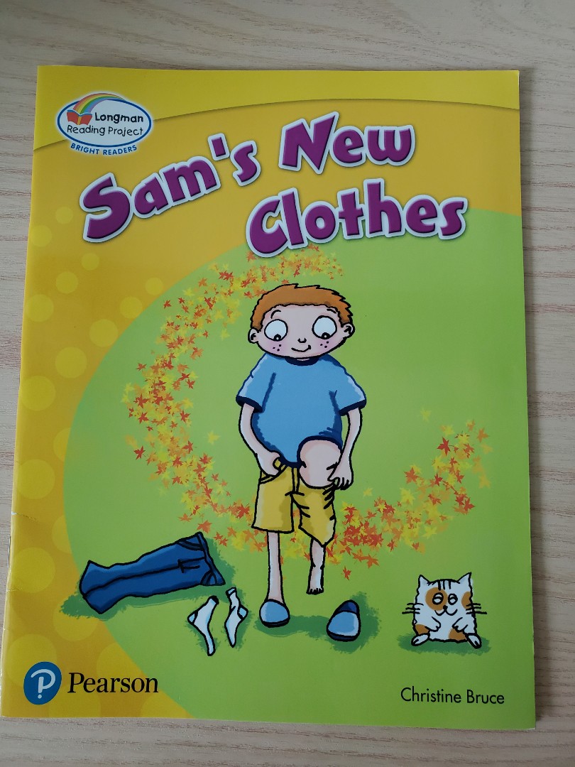 Longman 朗文 Sam's New Clothes, 興趣及遊戲, 書本 & 文具, 小朋友書 Carousell