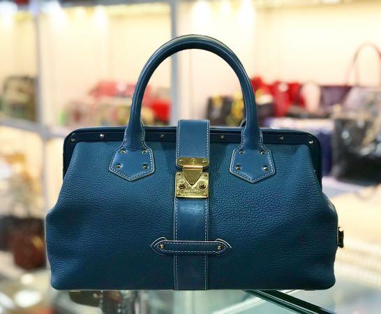 Louis Vuitton Blue Suhali L'ingenieux Pm Handbag This Louis