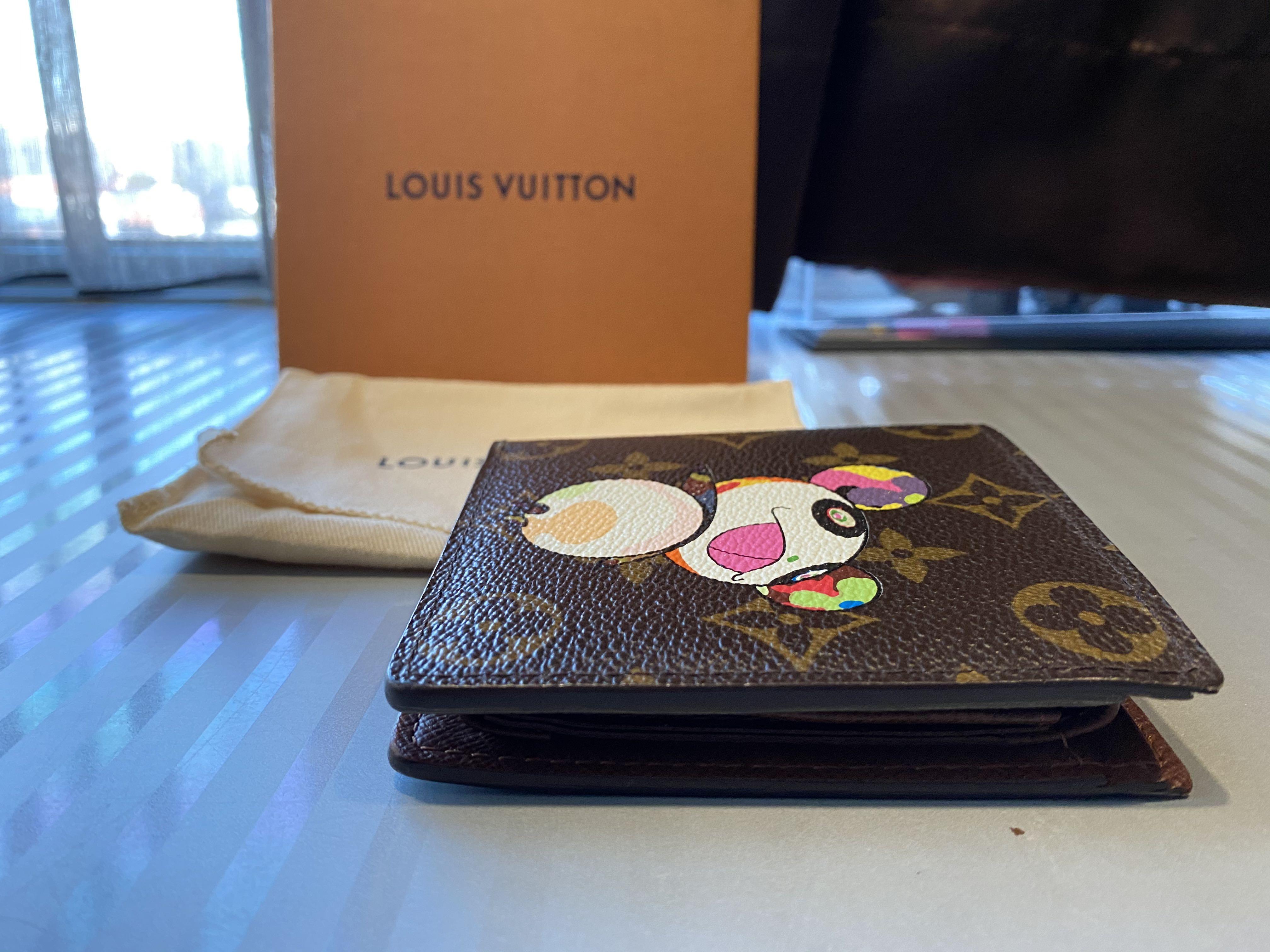 Louis Vuitton Monogram Panda Murakami Long Zippy Wallet Porte Monnaie Zippe  872895