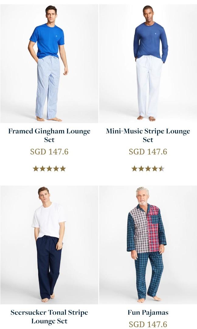 Brooks brothers men's on sale pajamas
