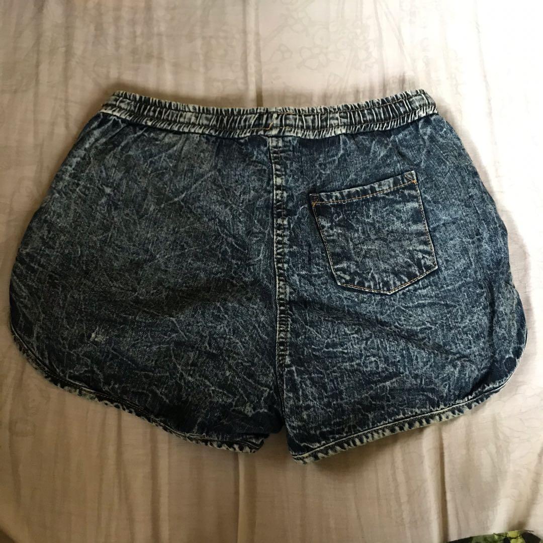 maong style dolphin shorts Women s Fashion Bottoms Shorts on