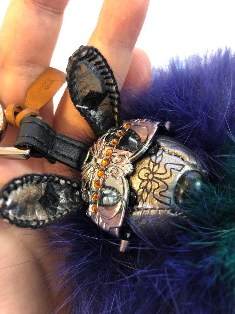 Mcm turtle keychain cheap