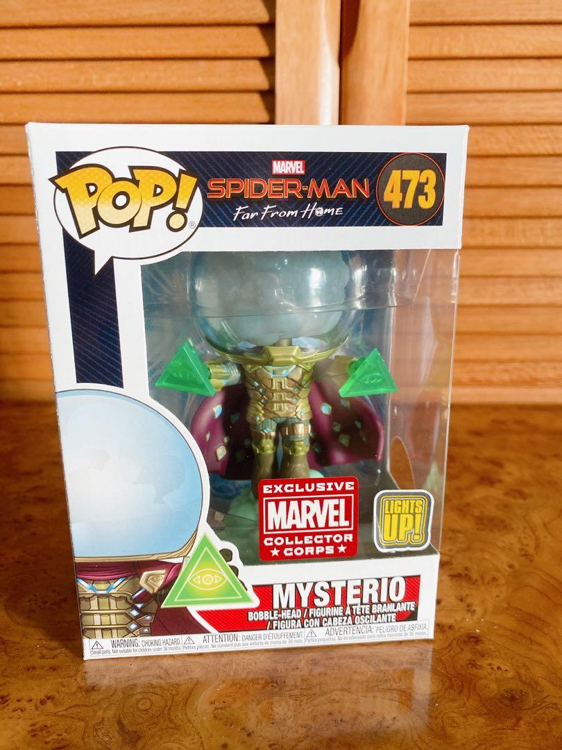 Mysterio funko pop light up store
