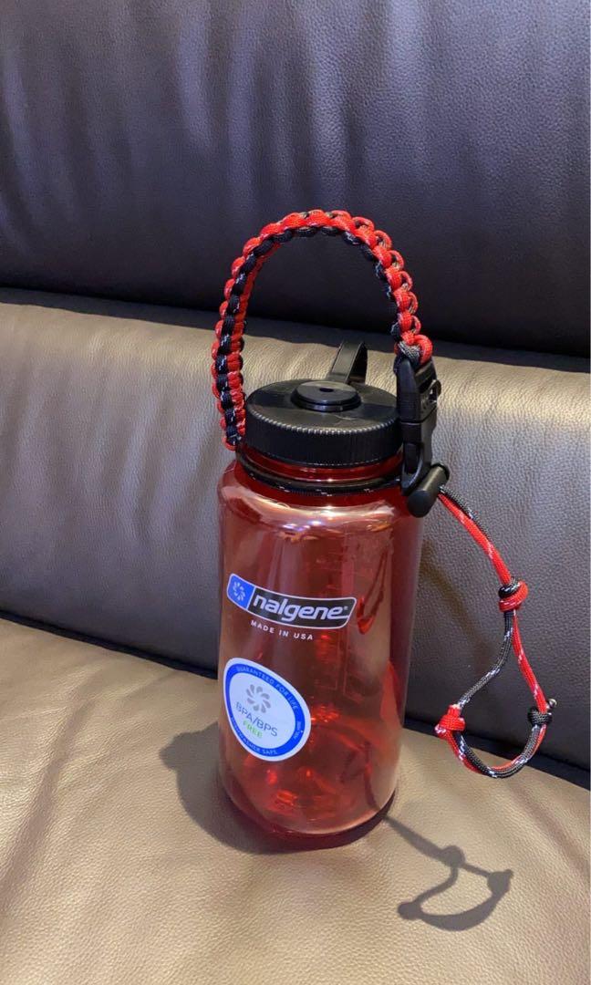 Nalgene 1L WaterBottle with Customized Paracord Bottle Holder