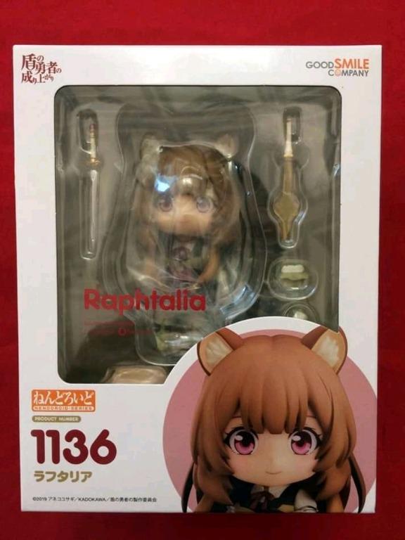 THE RISING OF THE SHIELD HERO RAPHTALIA NENDOROID FIGURE NEW AND SEALED 