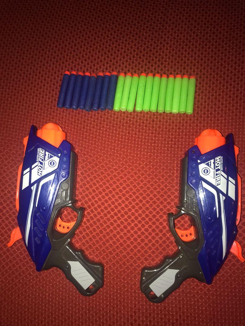 nerf hot fire