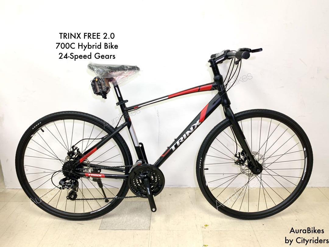 trinx hybrid bike