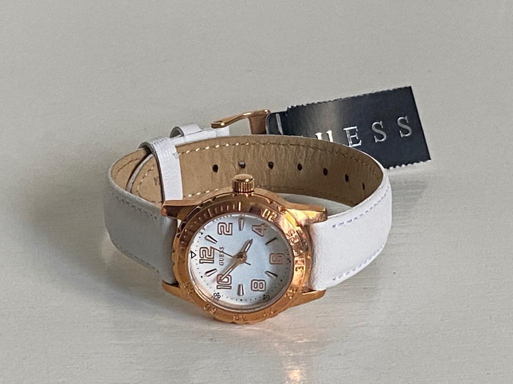 white metal watch strap
