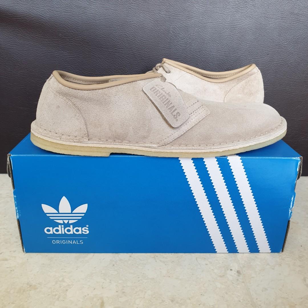 Authentic Clarks Originals Jink Suede Off White US9 / Men's Fashion, Footwear, Sneakers on Carousell