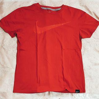 red nike shirt