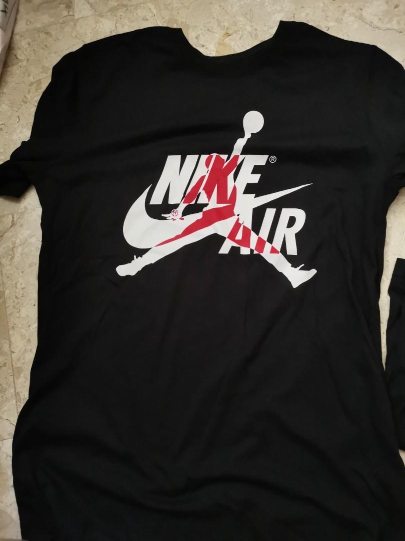 Nike air Jordan t-shirt, Men's Fashion 