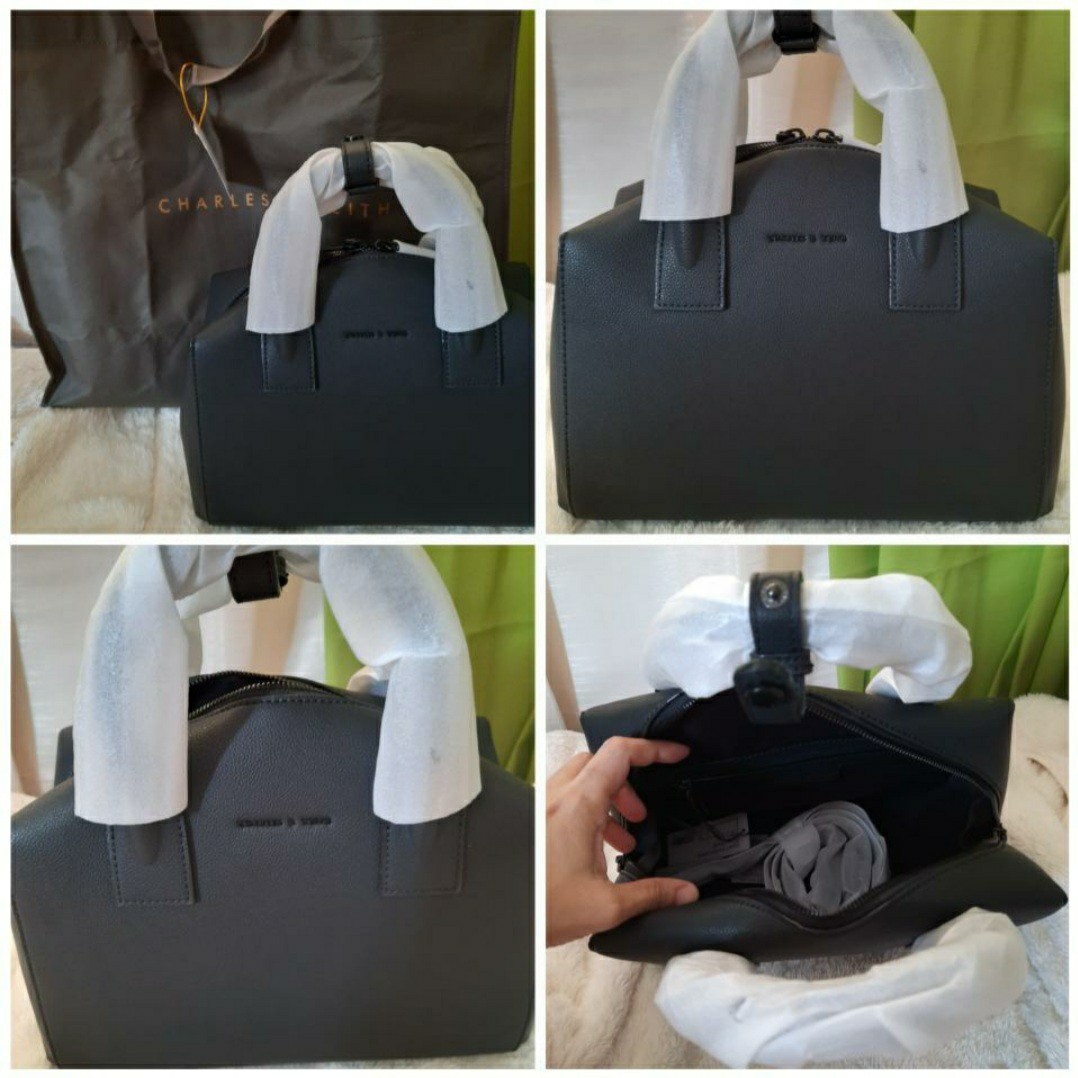 charles and keith classic structured bag