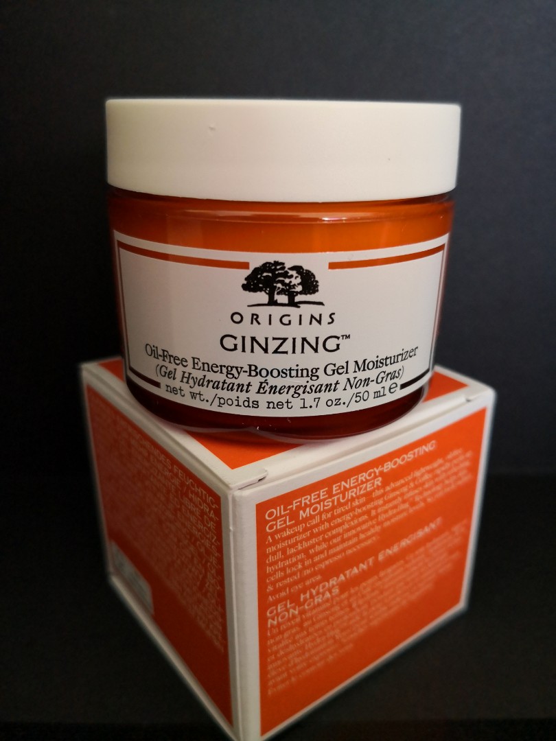 origin ginzing gel moisturizer