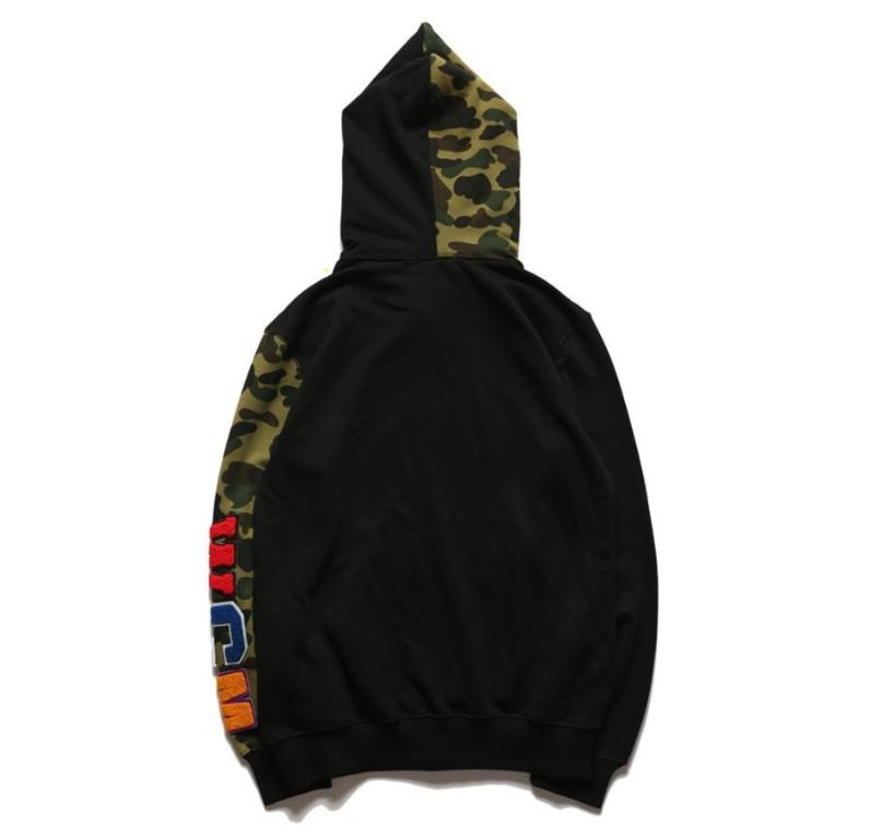 Gold hotsell bape windbreaker