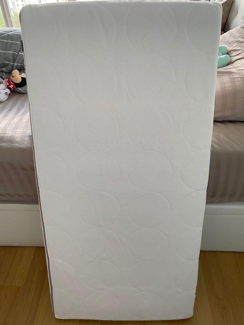 Pocket Spring Baby Cot Mattress Ikea Jattetrott Furniture Beds