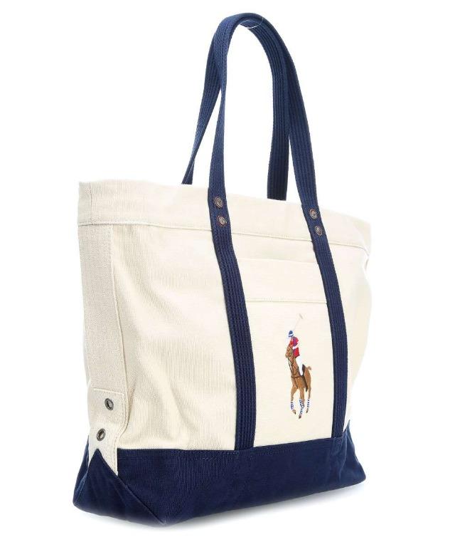 Ralph lauren navy tote