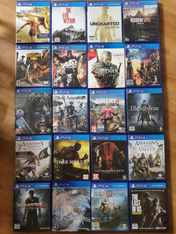 ps4 games for sale