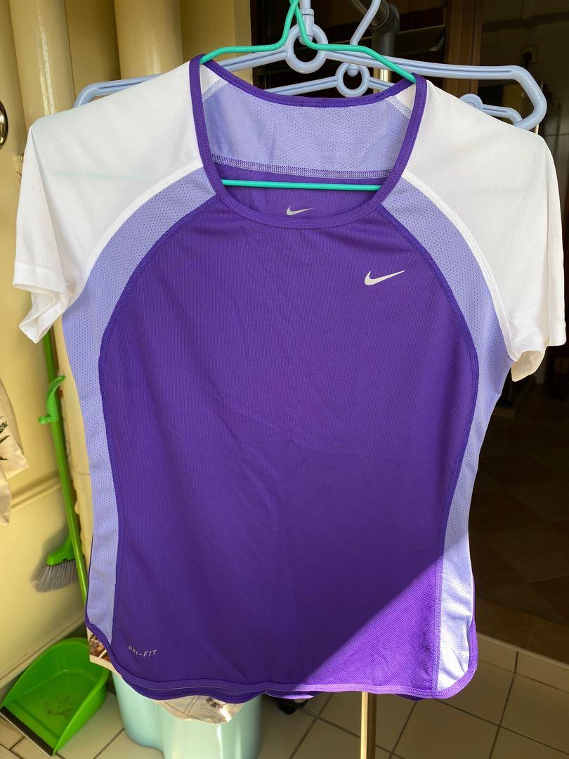 purple nike apparel