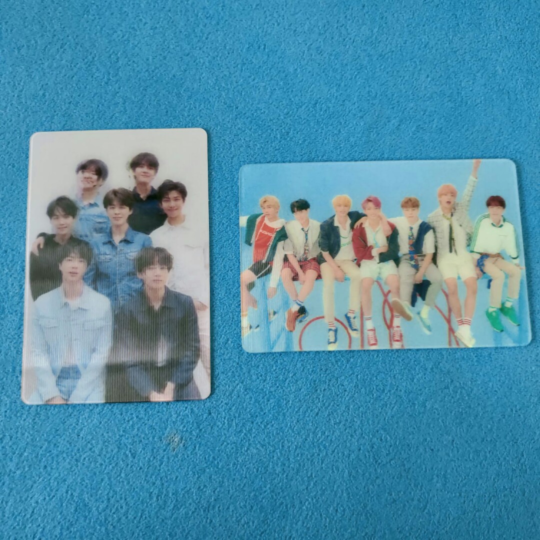 rare bts photo cards BTS rare broadcast photocards