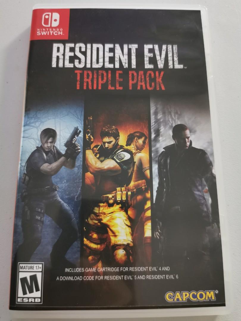 resident evil triple pack switch digital