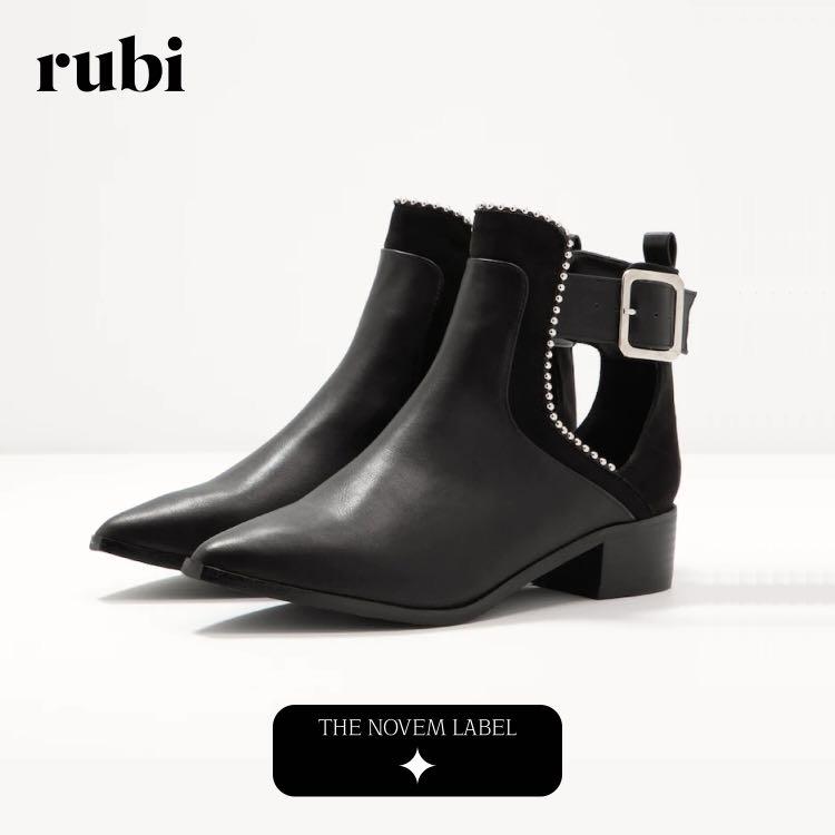 rubi shoes white boots