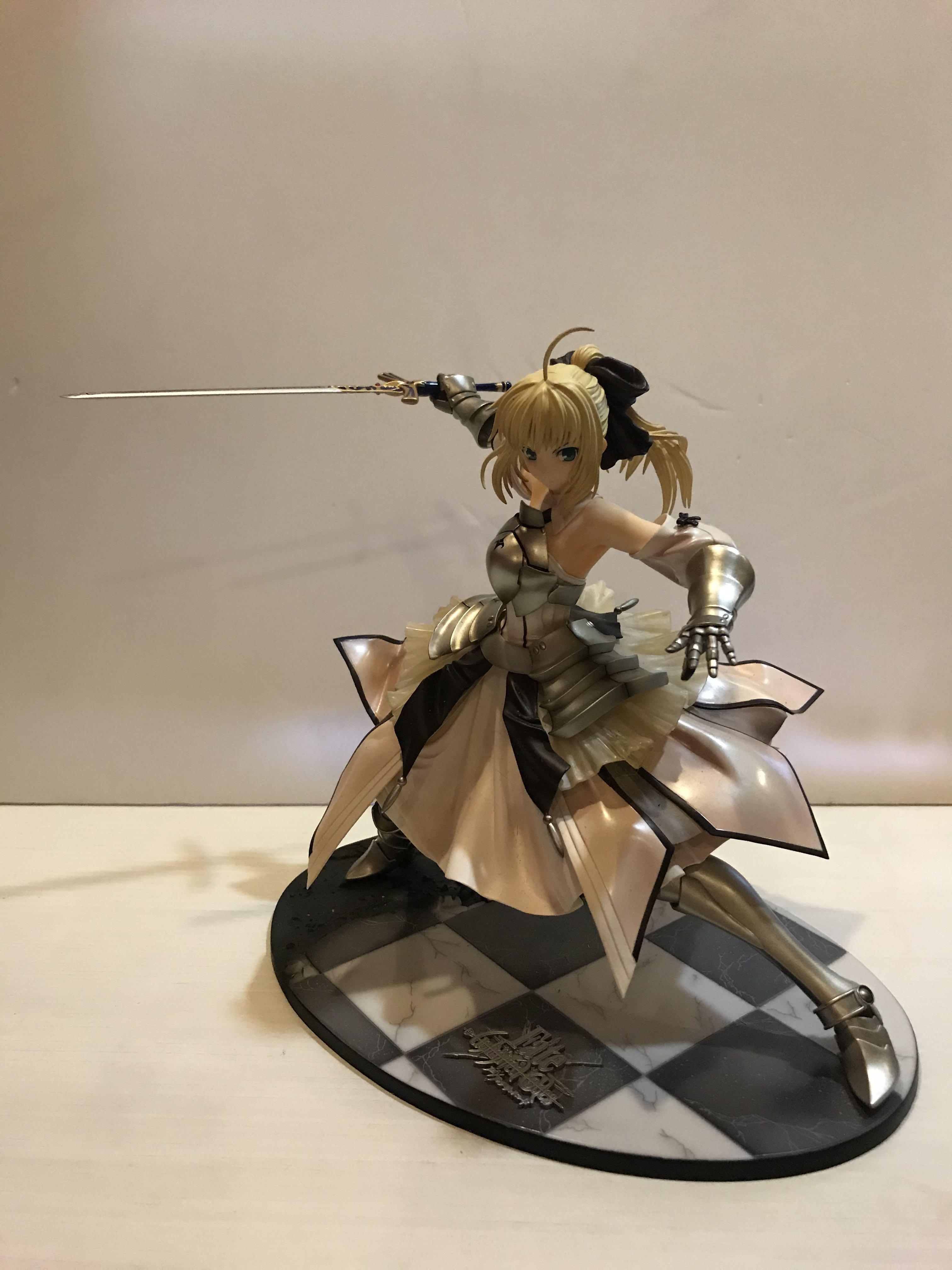 Used Gift Fate/unlimited codes Saber Lily 1:8 PVC From Japan