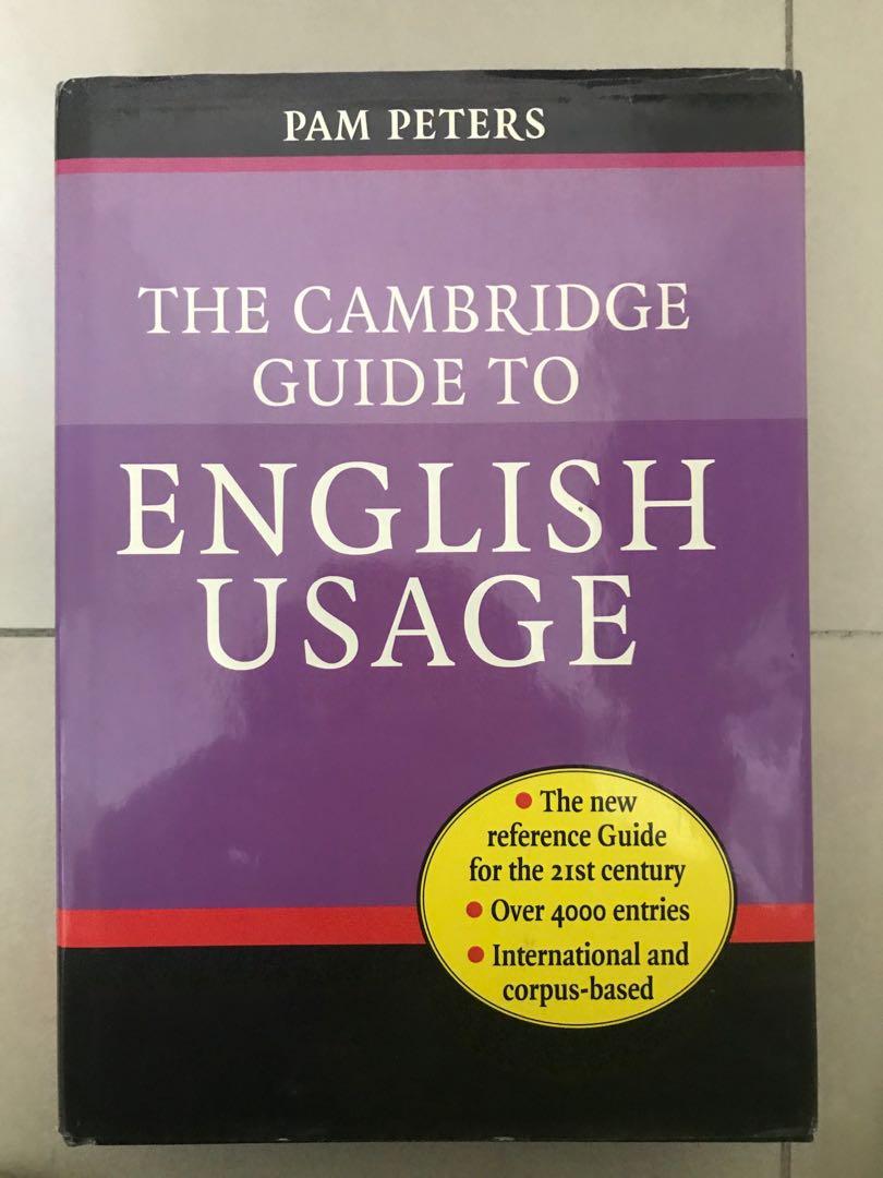 See Description) The Cambridge Guide to English Usage