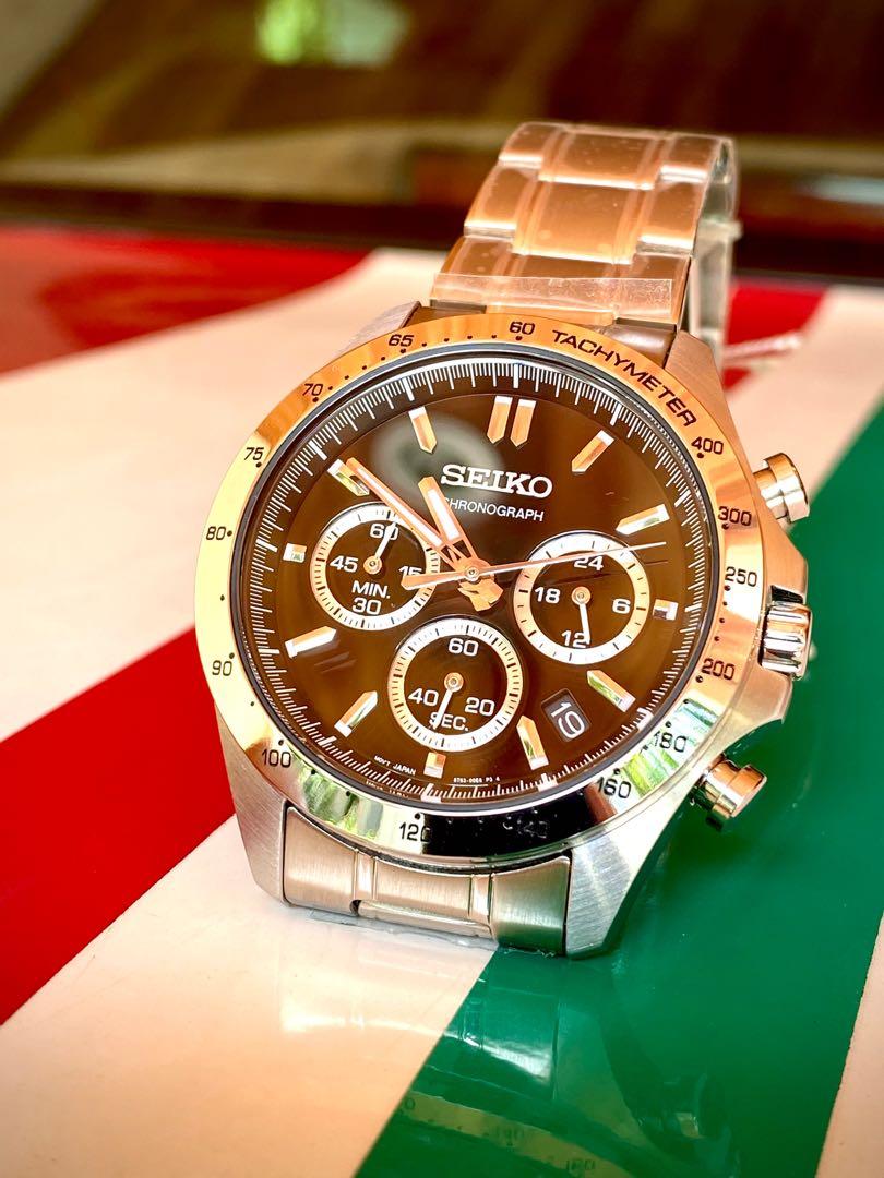 Seiko Spirit SBTR013 Rolex Daytona Speedmaster Men s Fashion