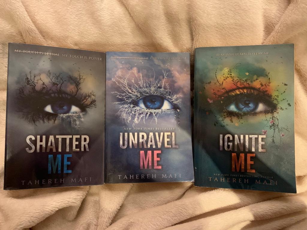 Shatter Me Trilogy By Tahereh Mafi Books Books On Carousell