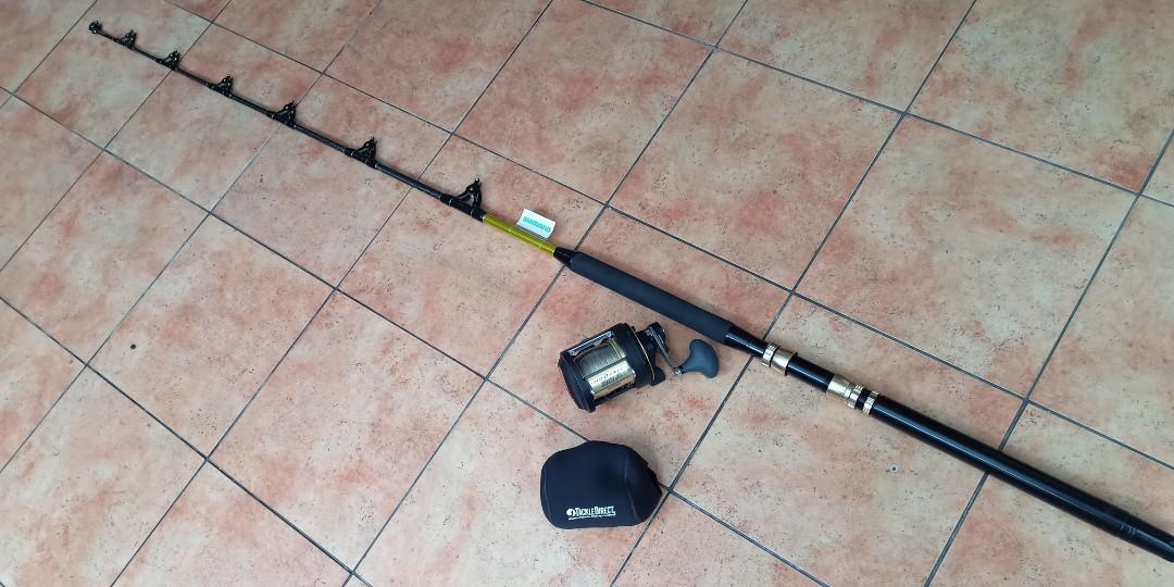 Shimano Trolling Rod and Reel, Sports Equipment, Sports & Games, Water  Sports on Carousell