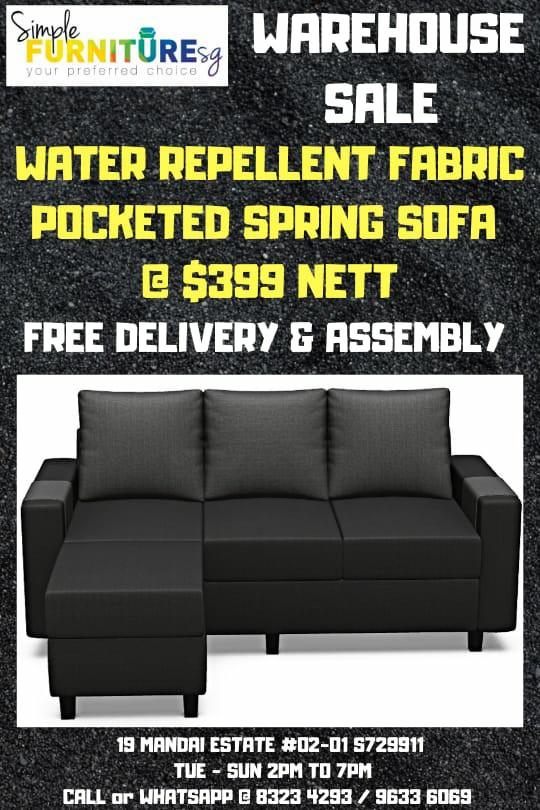 Sofa Warehouse Sale, Furniture & Home Living, Furniture, Sofas on Carousell
