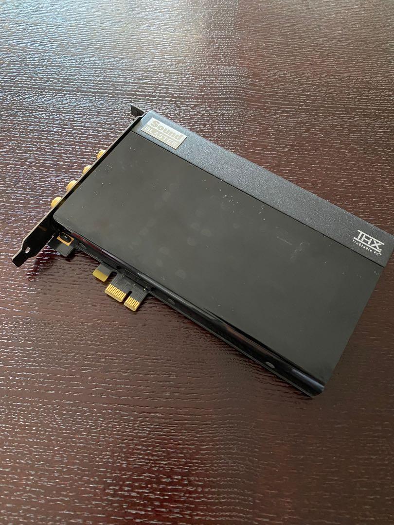 Sound Blaster X Fi Titanium Hd Internal Sound Card With Thx Electronics Computer Parts Accessories On Carousell